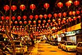 Gaya Street during Chinese New Year