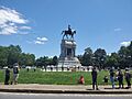 George Floyd protest Robert E Lee statue 2020-05-31