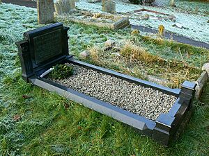 Grave of G J Churchward, Christ Church, Swindon - geograph.org.uk - 1113212