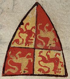 Gruffudd ap Llywelyn Fawr (Cambridge Corpus Christi College 16 II, folio 170r)