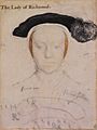 Hans Holbein the Younger - Mary, Duchess of Richmond and Somerset RL 12212