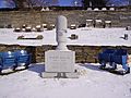 Harry Kalas permanent grave marker
