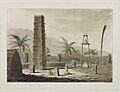 Heiau at Waimea by John Webber