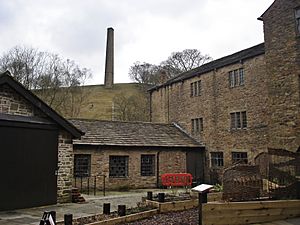Higher Mill and chimney