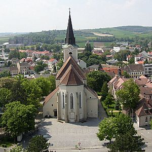 The parish church of Hollabrunn