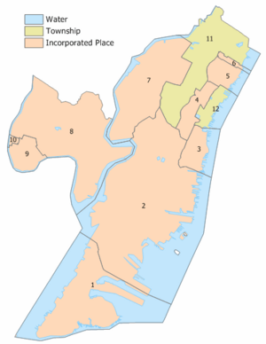 Hudson County, New Jersey Municipalities