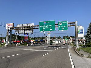 I-70 EB-US 30 WB past PA TPK