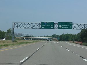 I-75 MI exit 188