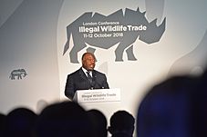 Illegal Wildlife Trade Conference London 2018 (45245994881)