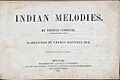 Indian Melodies (1845)