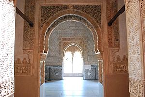 Interior de la Torre de la Cautiva, Alhambra de Granada
