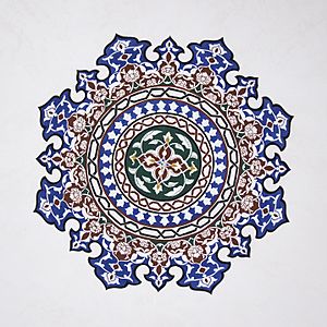 Islamic geometric patterns (Aydar kadi mosque, Bitola, Macedonia)