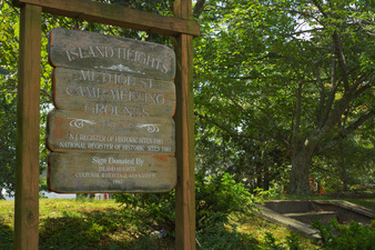 Islands Heights sign