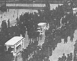 Italian Hall disaster funeral procession - 1913