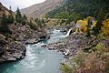 Kawarau River with Roaring Meg