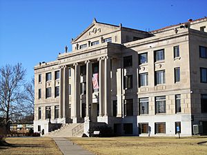 Kay County Courthouse in Newkirk (2010)