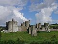 Kidwelly castle whole