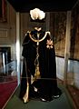 Knight of the Thistle robe, Holyrood Palace