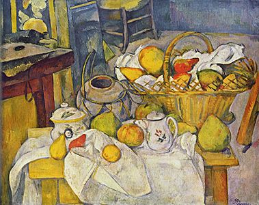 La Table de cuisine, par Paul Cézanne, musée d'Orsay, Yorck