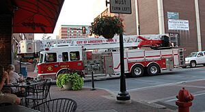 Lancaster City Bureau of Fire vehicle - Lancaster, Pennsylvania