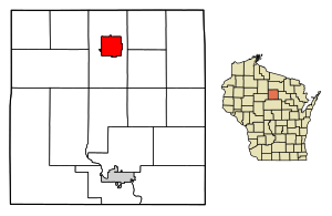 Location of Tomahawk in Lincoln County, Wisconsin.