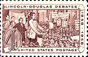 Lincoln Douglas Debates 1958 issue-4c