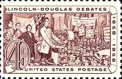Lincoln Douglas Debates 1958 issue-4c