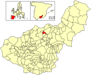 Location of Gobernador