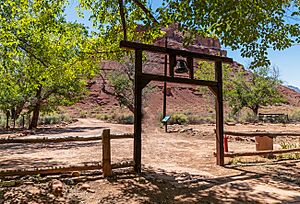 Lonely Dell Ranch Entrance At Lees Ferry, Arizona
