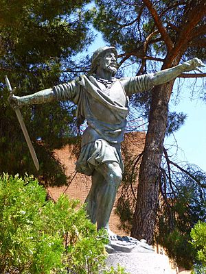 Madrid - Museo de América, Monumento a Vasco Núñez de Balboa.jpg