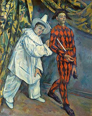 Mardi gras, par Paul Cézanne, Yorck