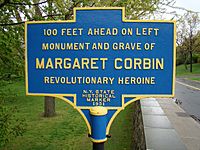 Margaret Corbin Historical Road Marker