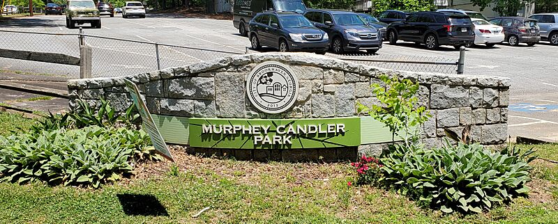 Murphey Candler Park sign 1