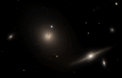 NGC 708 - HST- R814GB435