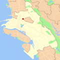 Oakland piedmont avenue locator map