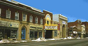 Partial North Side View of West Main Street, Gowanda, NY, 2007