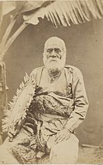 Portrait of Seru Epenisa Cakobau, Fiji, ca. 1875, by Francis Herbert Dufty