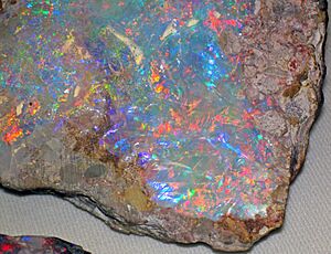 Precious opal (Andamooka Opal Fields, South Australia) 9