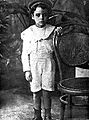 Rómulo Betancourt during his infancy
