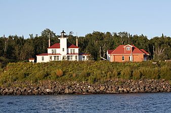 Raspberry Island Wisconsin Lighthouse August 2012