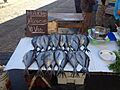 Reinetas en mercado del Pasaje de la Matriz, en Valparaíso