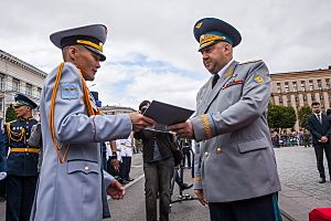 Release of officers of the Air force Academy in Voronezh (2019-06-29) 18
