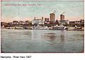River view Memphis 1907