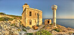 San Domino Island's Lighthouse - Tremiti, Foggia, Italy - August 19, 2013 06