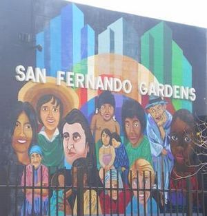 San Fernando Gardens Mural