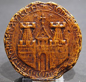 Seal City of Hamburg 1241 replica