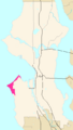 Seattle Map - Alki