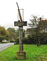 Slindon Cricket Sign - geograph.org.uk - 2680307