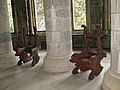St Conan's Kirk Dolphin Chairs