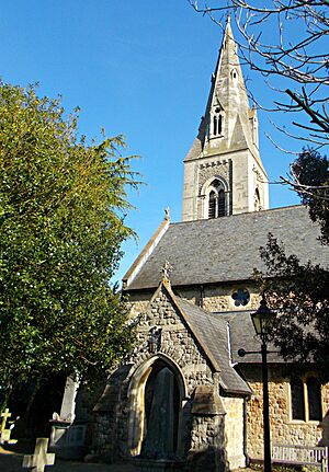 St Dunstan's church (4), Cheam, London Borough of Sutton